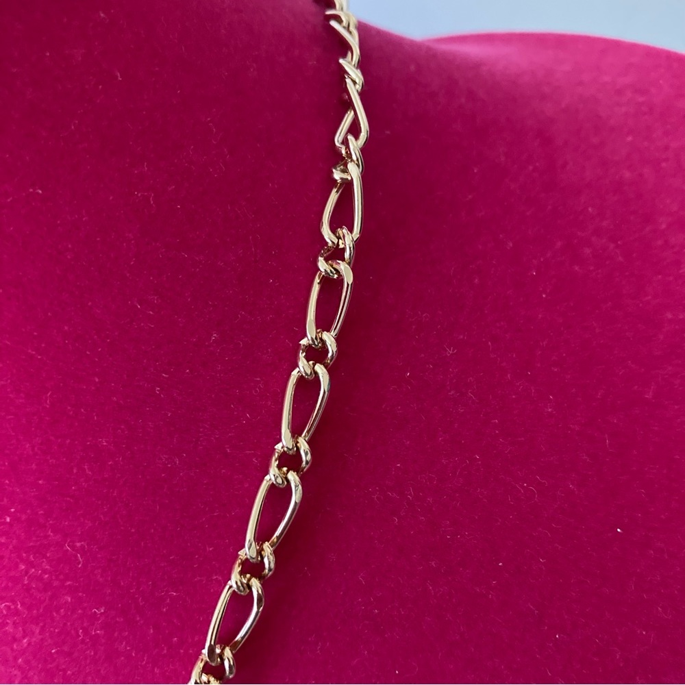 Necklaces Chain Link with Heart Pendent | Gold Tone | New no Tages - Picture 3 of 4